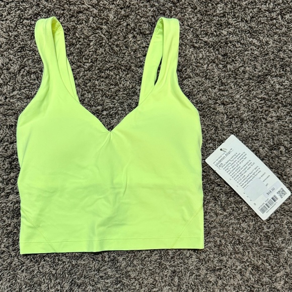 lululemon Align™ Tank Top Light Support, A/B Cup sz 0 Faded Zap - Picture 6 of 7
